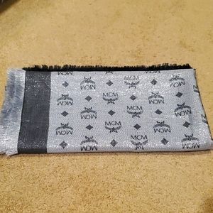 MCM Metallic Scarf/ Wrap